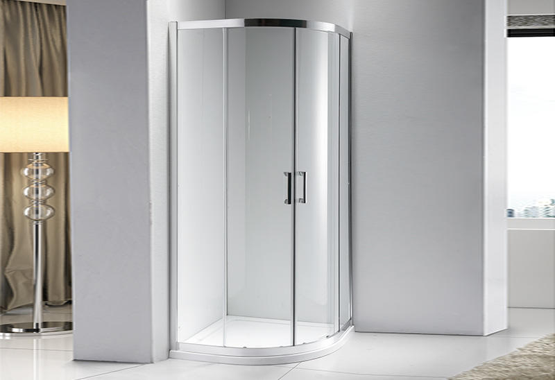 A1511 5/6/8mm Puertas corredizas de vidrio Instalaciones de ducha de cuadrante de instalación rápida