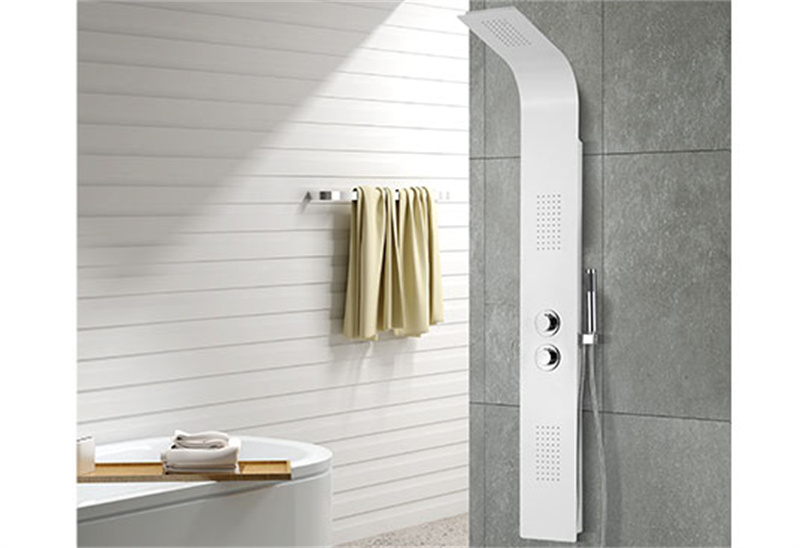 Panel de ducha termostático de aleación de aluminio MV-X194